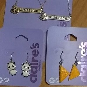 Claire's jewelry lot of 3.